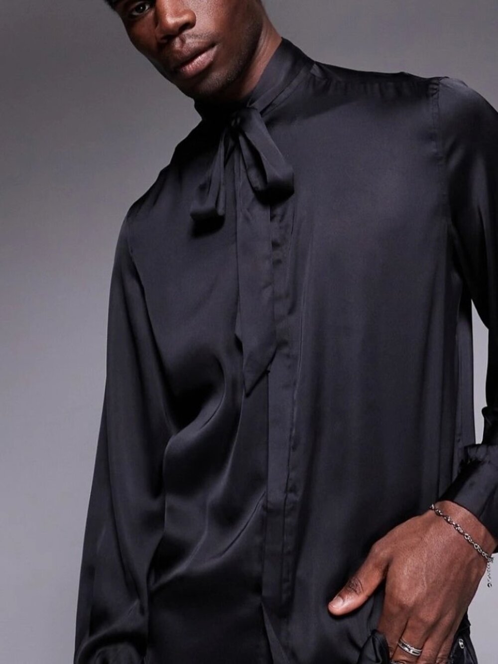 ASOS men's black shirt size Small